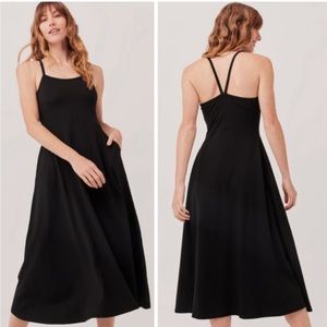 Pact Fit & Flare Midi Dress size Large, great used condition